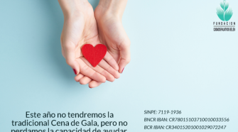 Los donativos los puede realizar a las cuentas a nombre de la Fundación de Cuidados Paliativos Belén.