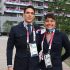 Arnoldo y Beatriz fueron parte de la delegación costarricense en la inauguración de las justas olímpicas.