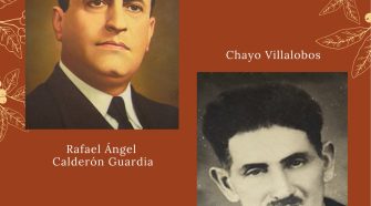 Chayo Villalobos y Rafael Ángel Calderón Guardia