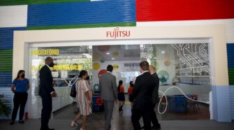 Este es uno de los nuevos espacios donados por Fujitsu.