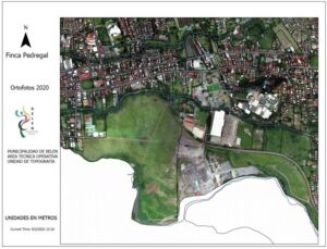 Portal de Mapas y Aplicaciones del CATMUBE-Ortofoto del año 2020. Fuente: Unidad de Topografía / Base de datos Municipalidad de Belén CATMUBE.