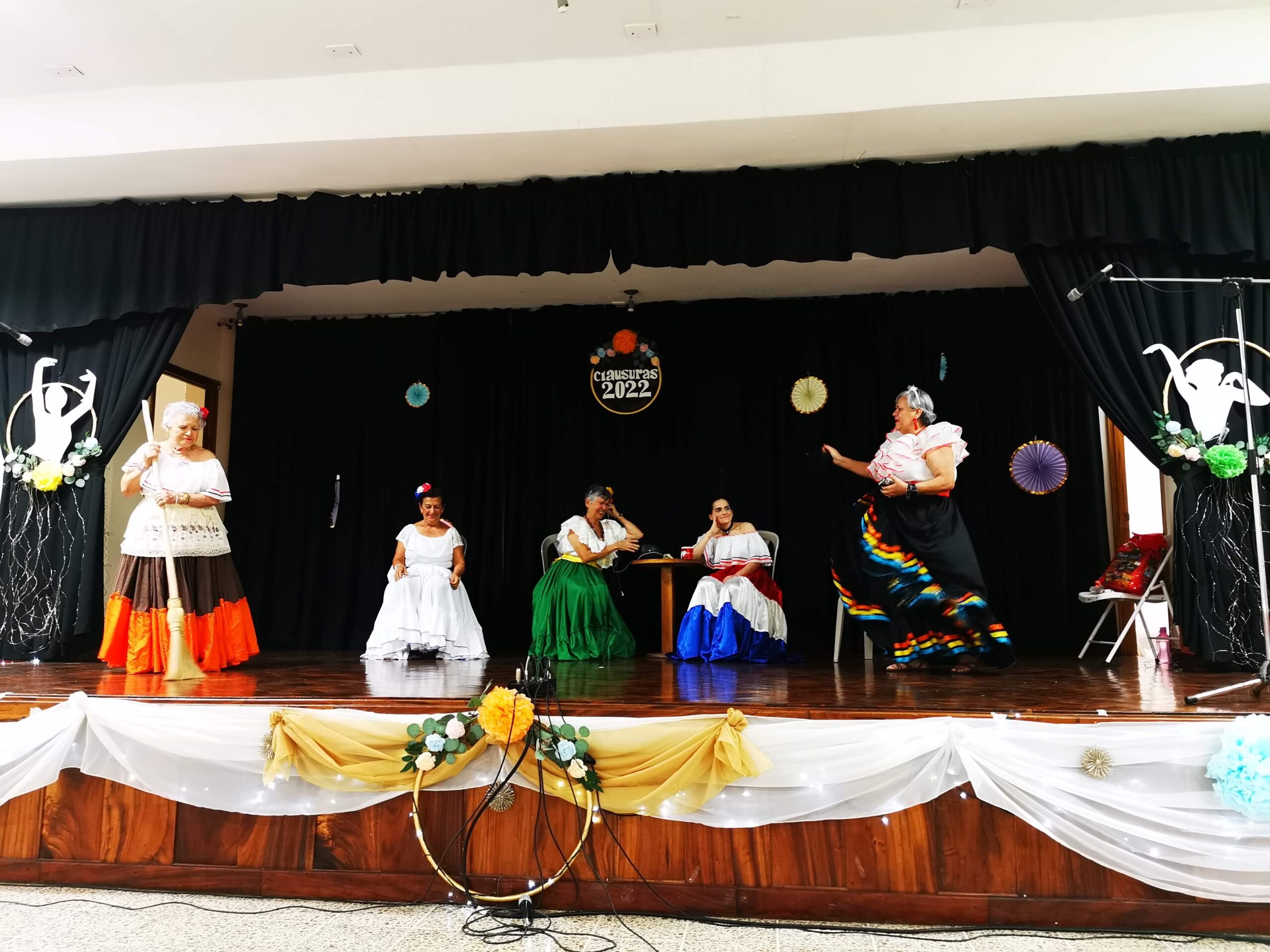 Presentación del ensamble musical del Guapinol, en el Festival Navideño, el 2 de diciembre. Foto tomada por Gabriela Rojas.