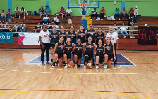 Equipo femenino de baloncesto que disputará la final. Foto cortesía de: Comité Cantonal de Deportes y Recreación de Belén.
