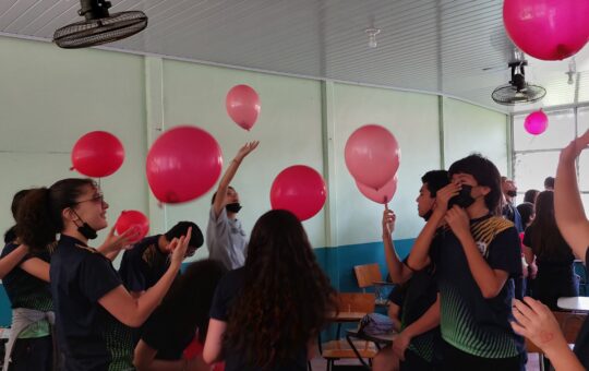 Muestra de los talleres de salud mental impartidos en Liceo de Belén. Foto cortesía de Roberto Rodríguez Sánchez.