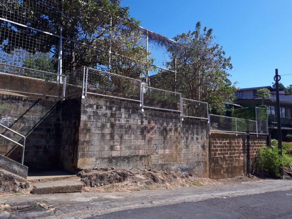 El proyecto le dará vida al muro del parque de San Vicente. Foto de Daniel Alvarado Luna.