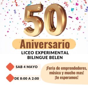 Feria de emprendedores en el Liceo de Belén.