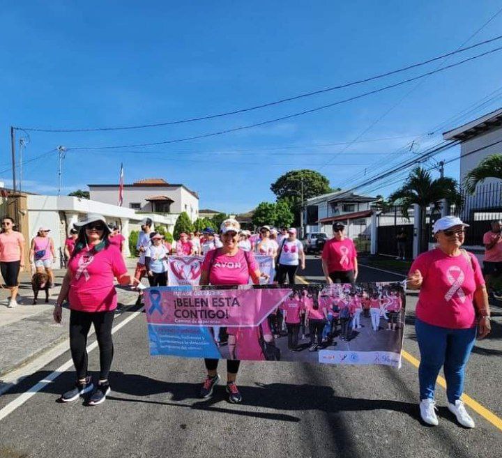 La caminata en La Sabana es este domingo 6 de octubre y en Belén se realizará el sábado 19 de octubre. Imagen con fines ilustrativo. Foto del Facebook de Guerreras de Belén.