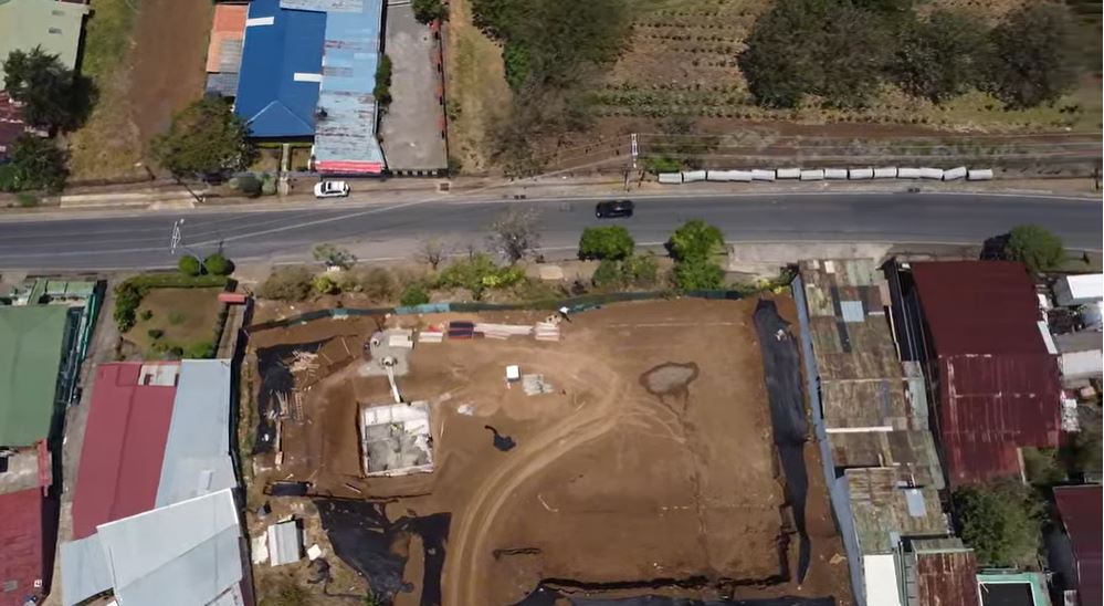 Imagen aérea del proyecto inmobiliario de Casa Max. Foto: Asociación de Desarrollo de Barrio Fátima.