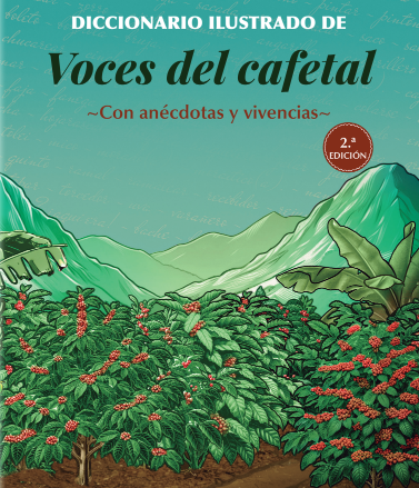 Portada del diccionario, la cual fue ilustrada por un autor herediano, comentó el autor.