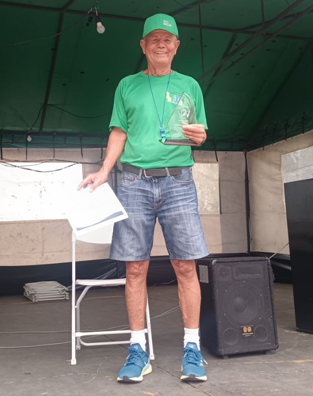 Óscar ha sido reconocido por su labor en el deporte belemita. Foto: Luis Eduardo Sánchez Quesada.