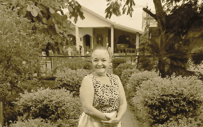 Doña Julieta Arroyo desde niña tuvo interés en la política partidaria.