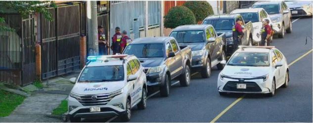 De acuerdo con la Municipalidad, se detuvo un sujeto de apellido Jiménez. Foto: Municipalidad de Belén.