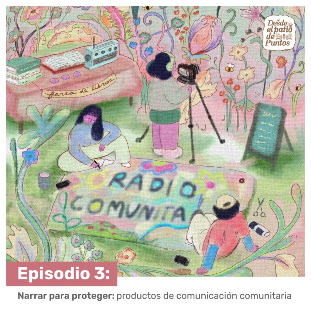 Este es el tercer episodio del Podcast desde el Patio de Puntos, realizado por la Dirección de Gestión Sociocultural del Ministerio de Cultura y Juventud. Foto: Ministerio de Cultura y Juventud.