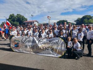 La agrupación se conforma de 83 personas entre músicos y asistentes. Foto: Banda Cantonal de Belén