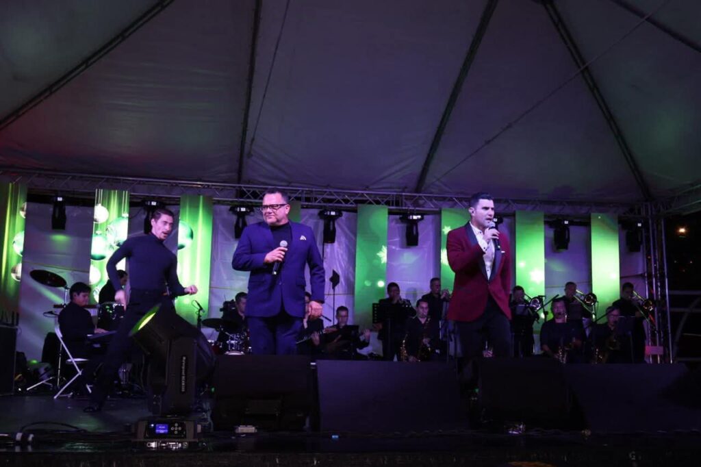 El concierto cerró las actividades navideñas en Belén.