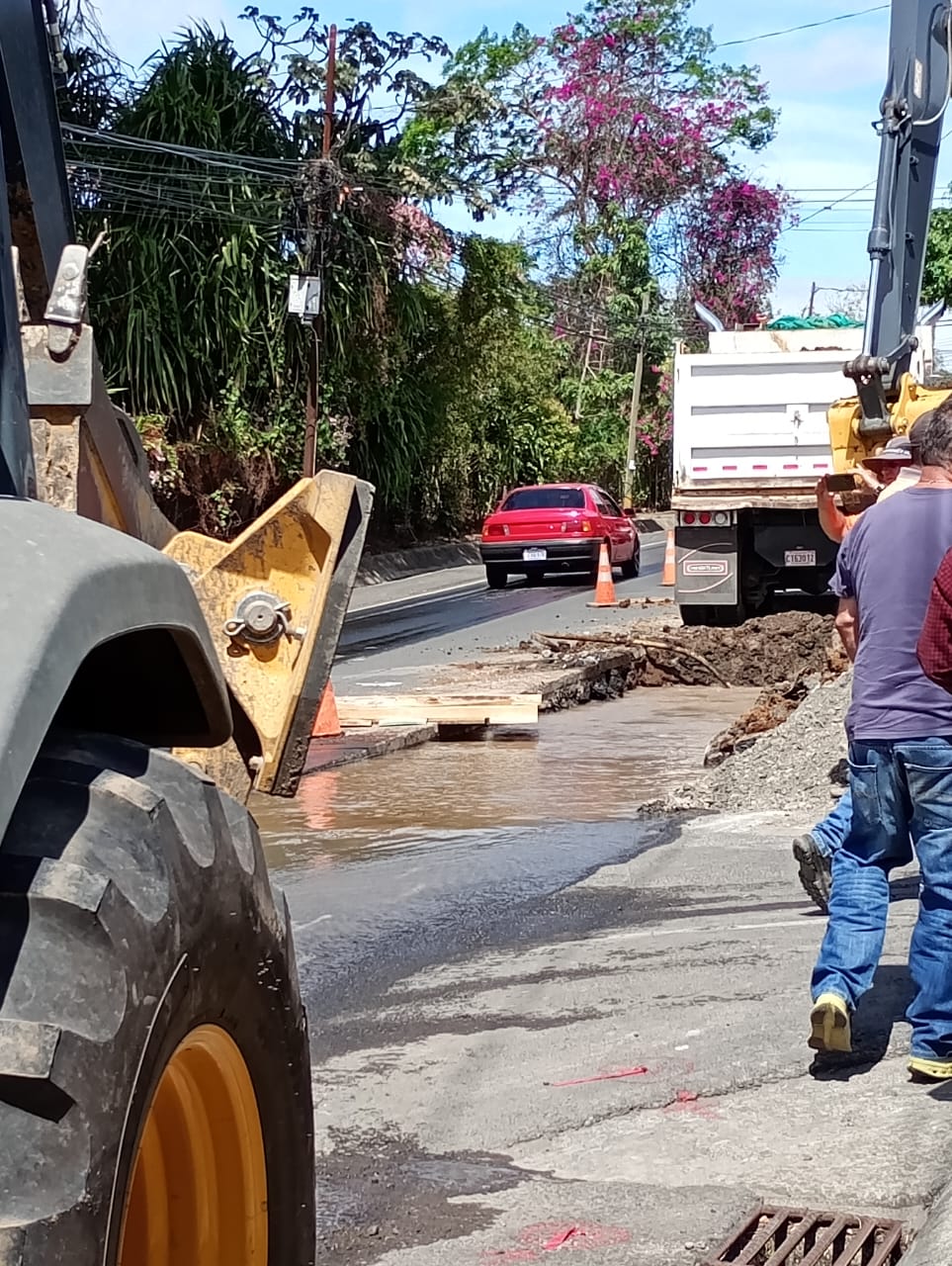 La vecina denunció que las obras han impactado su bienestar.