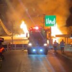 Estación de Bomberos de Belén brindó soporte a incendio en Santa Ana ocurrido el sábado 7 de marzo