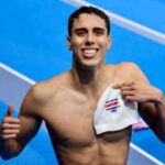 Nadador belemita Alberto Vega Sancho rompe récord nacional en París, Francia.