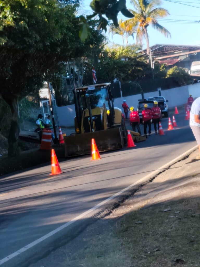 Las obras realizadas por Casas Max en las vias de Barrio Fátima han generado congestionamiento vial más de lo esperado, alegan vecinos. Foto: Asociación de Desarrollo de Barrio Fátima.