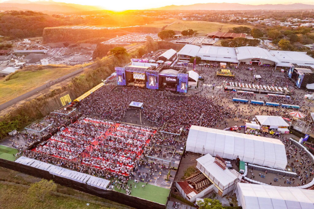 Foto aérea del PICNIC 2023. Foto cortesía de PEDREGAL.
