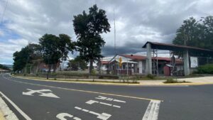 El sujeto habría ingresado al área donde se encuentra Gimnasia Artística Belén. Foto: Francisco Rodríguez Oviedo.