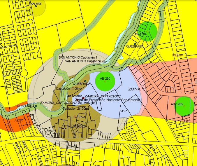 Ubicación de la Finca Municipal El Nacimiento.
