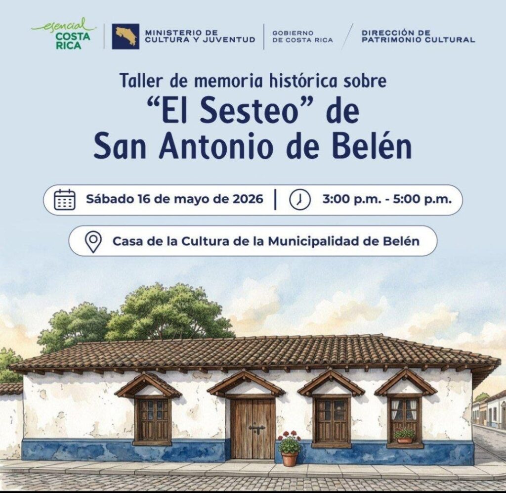 El taller sobre El Sesteo se realizará en la Casa de la Cultura.