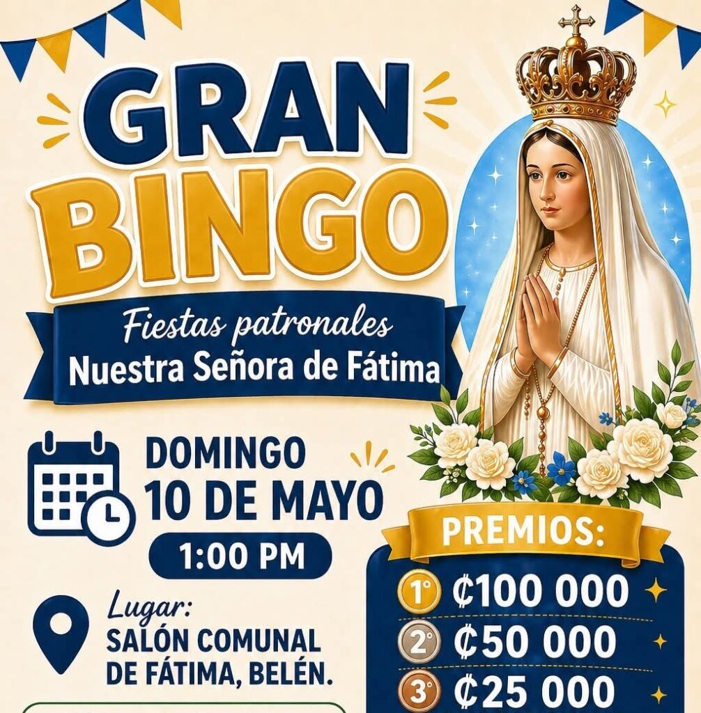La venta de comida iniciará desde las 10:30 a.m. 