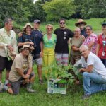 Asociación Ojo de Agua Legado Ancestral izará Bandera Azul Ecológica en celebración de su tercer aniversario