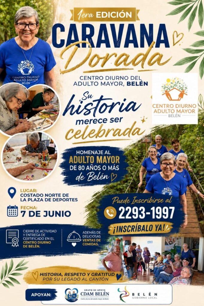 Además de la caravana, habrá venta de comidas. 