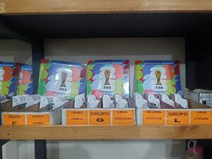 Este es el último año que Panini emite el álbum del mundial de fútbol. Foto: Luis Eduardo Sánchez Quesada.