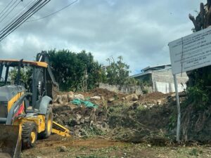 Sitio de construcción del proyecto “Condominio El Camino”, ubicado en La Asunción.