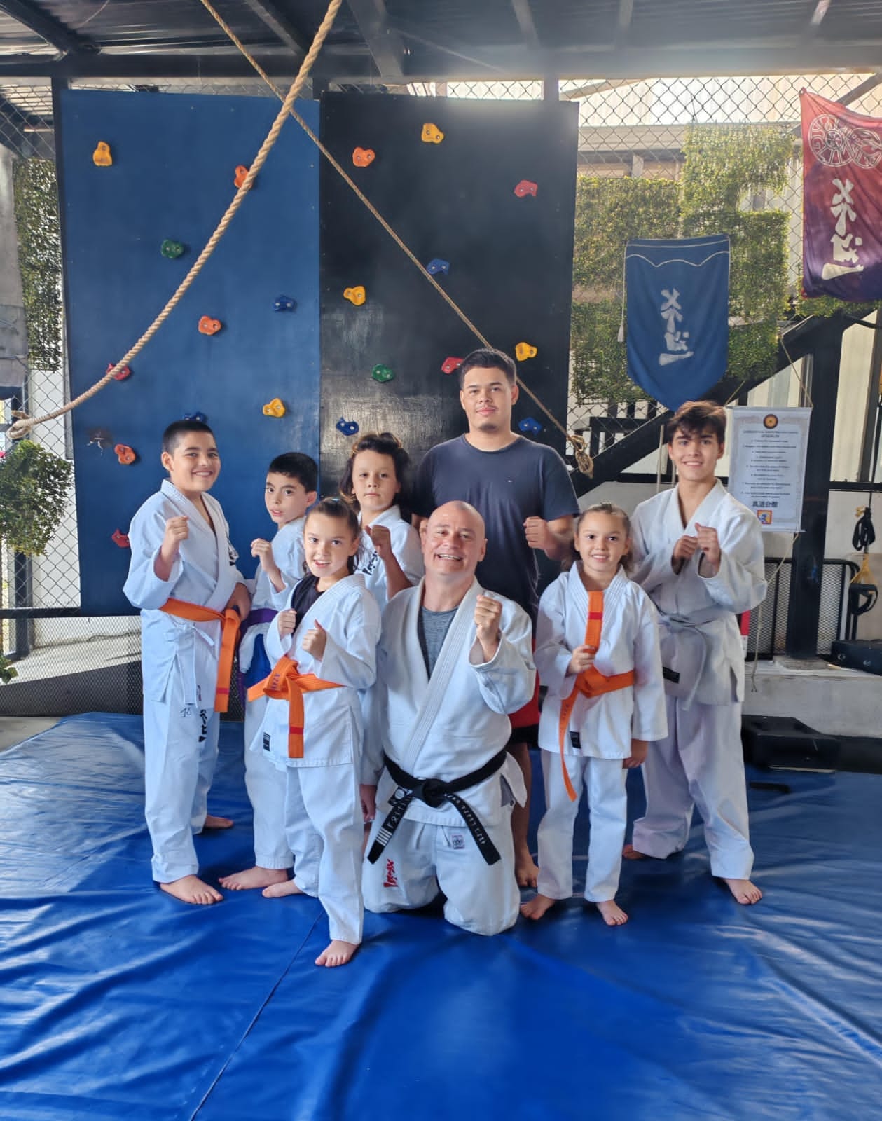 Belemitas que participaron del La VI America's Cup Kyokushin Union Panamá 2026. Foto: Leidy Rodríguez.