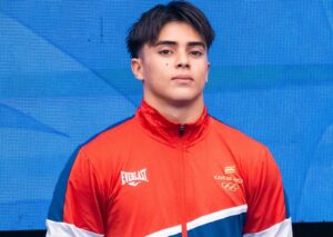 Ariel Villalobos, gimnasta belemita obtuvo el bronce en la disciplina de anillas.