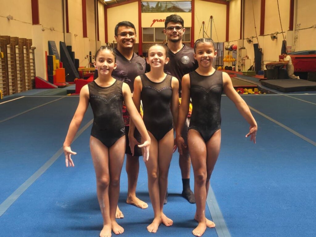 Equipo de Gimnasia Artística Belén que clasificó para ser parte de la selección de Costa Rica en el Campeonato Centroamericano de Gimnasia Artística Femenina 2026.