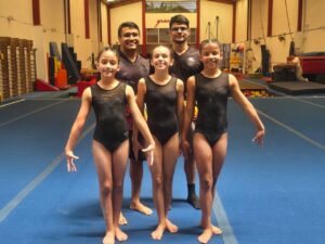 Equipo de Gimnasia Artística Belén que clasificó para ser parte de la selección de Costa Rica en el Campeonato Centroamericano de Gimnasia Artística Femenina 2026.