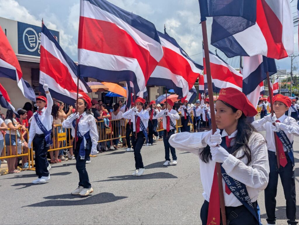 Este año se conmemoran 205 años de vida independiente. Foto: Manuel Zumbado Corrales.