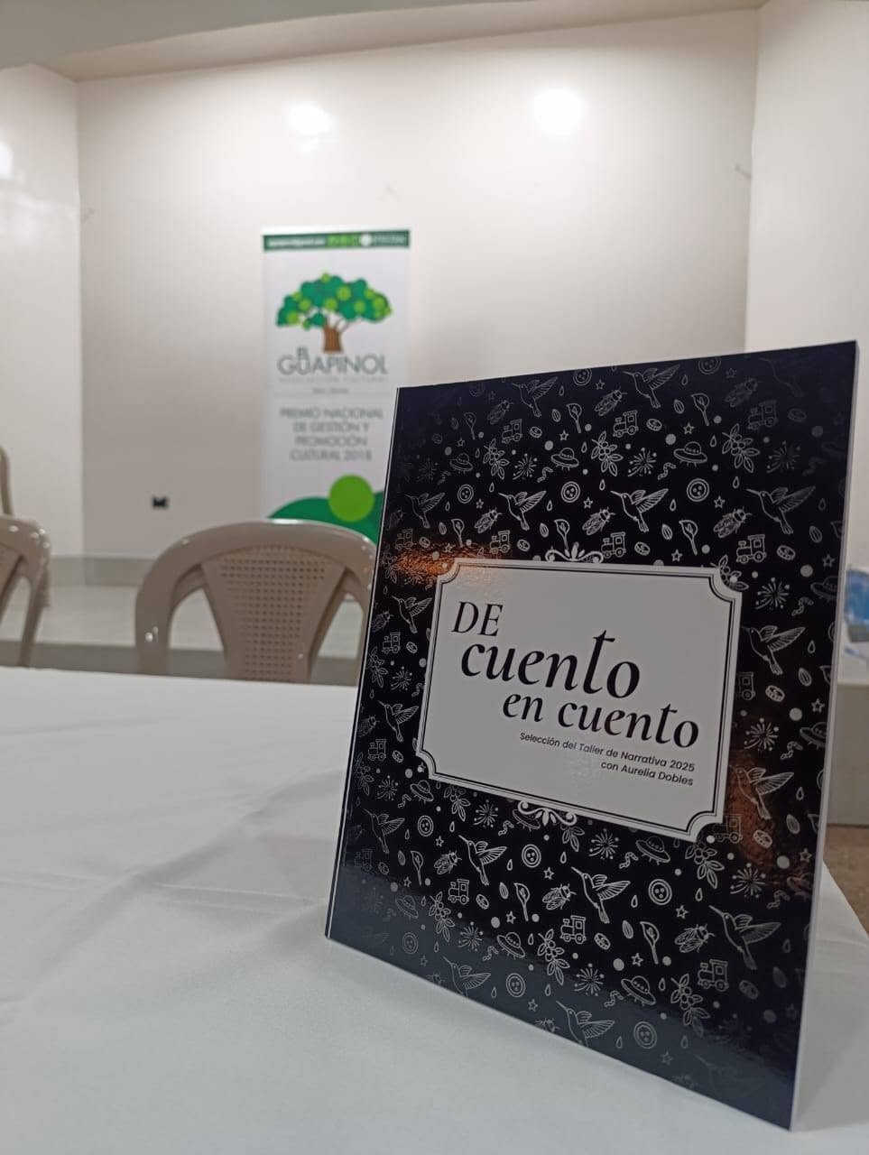 Presentación del libro “De cuento en cuento”. Foto: Danilo Pérez Zumbado.